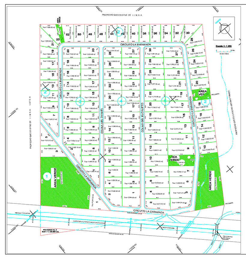 FRACC LA ENRRAMADA LOTIFICADO